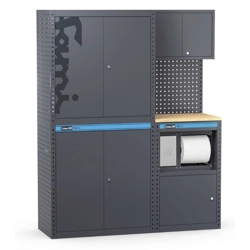 vendita online Arredo per officina e garage da 1520x495x1900 mm. Banchi da lavoro e armadi Fami